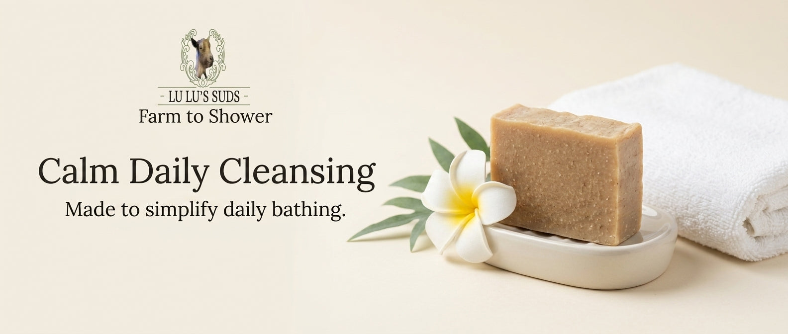 Plumeria Goat Milk Soap 5 oz.
