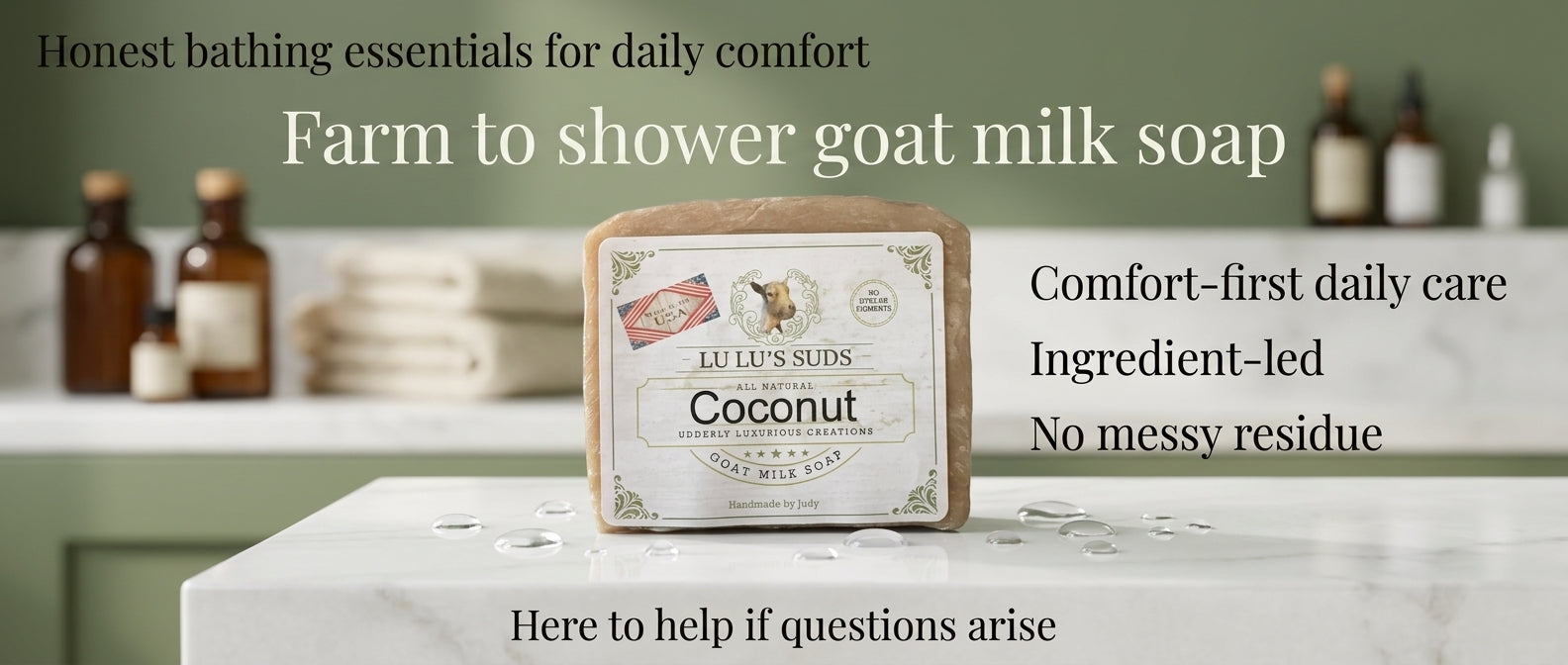 Coconut Goat Milk Soap 5 oz.
