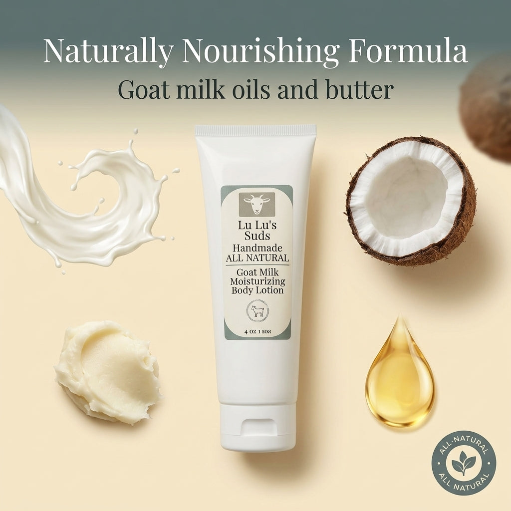 Eucalyptus Mint Goat Milk Lotion 4 oz.