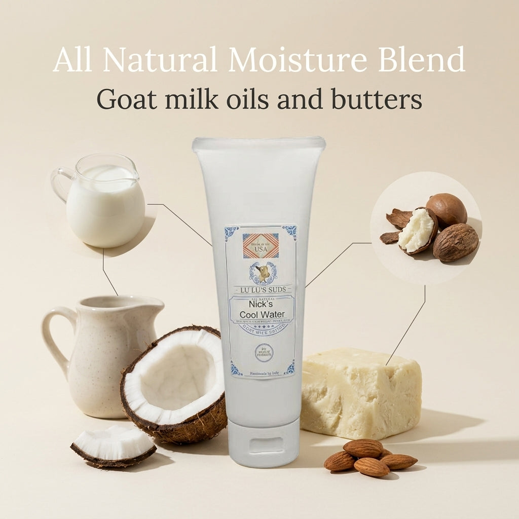 Nick's Cool Water Goat Milk Lotion 4 oz.