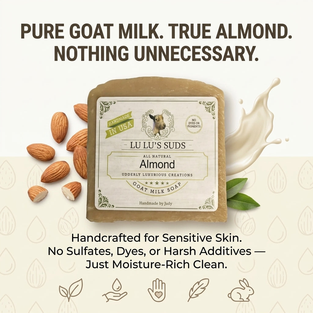 Almond Goat Milk Soap 5 oz.