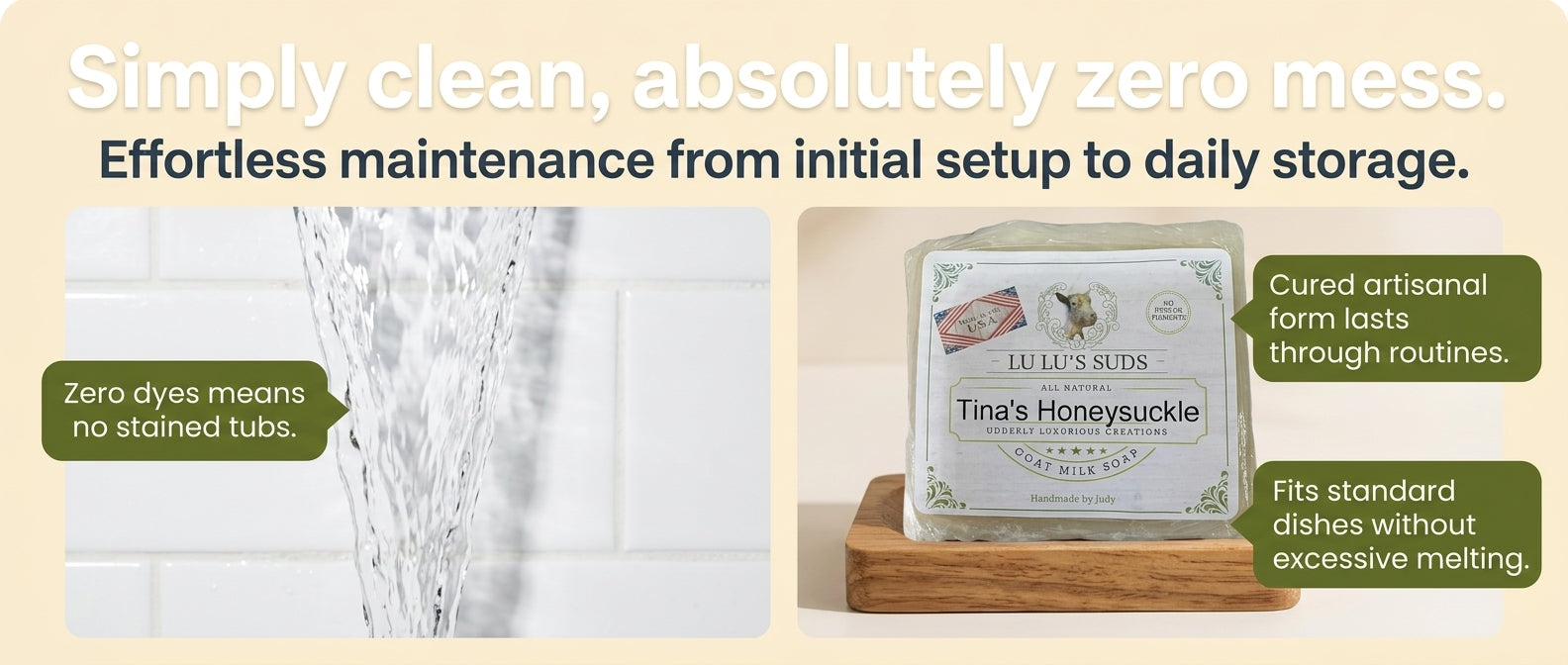 Tina's Honeysuckle Goat Milk Soap 5 oz.
