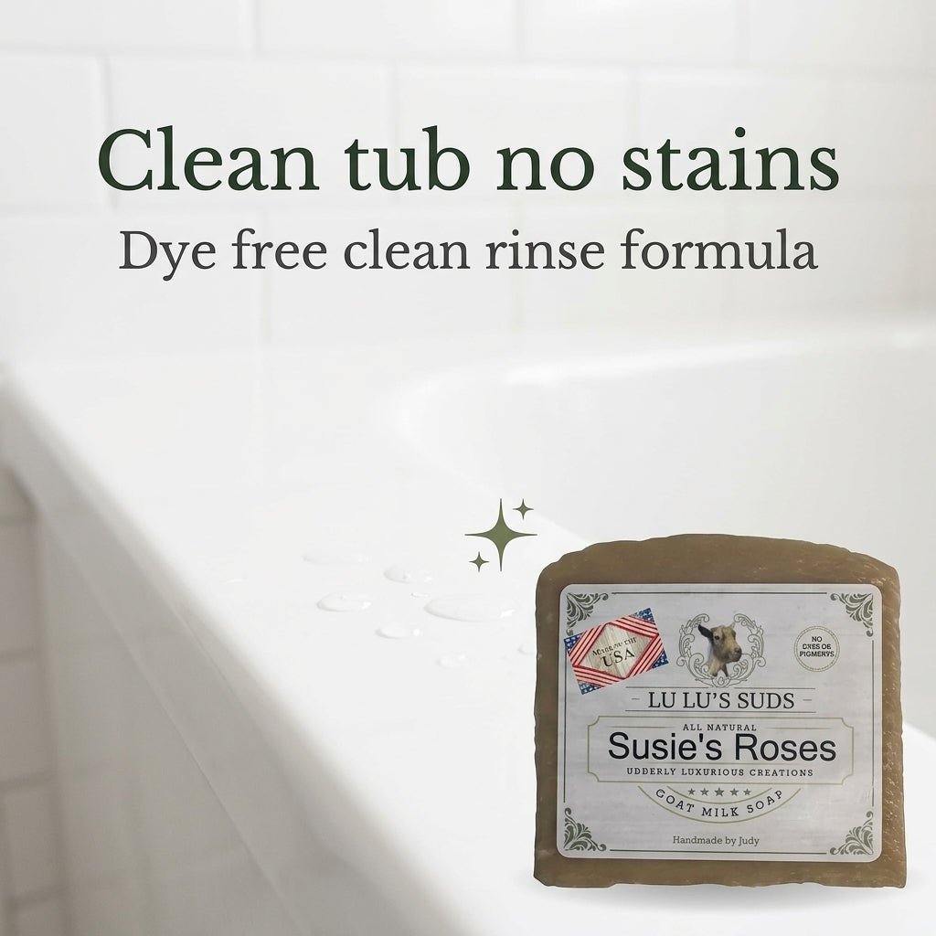 Susie's Roses Goat Milk Soap 5 oz.