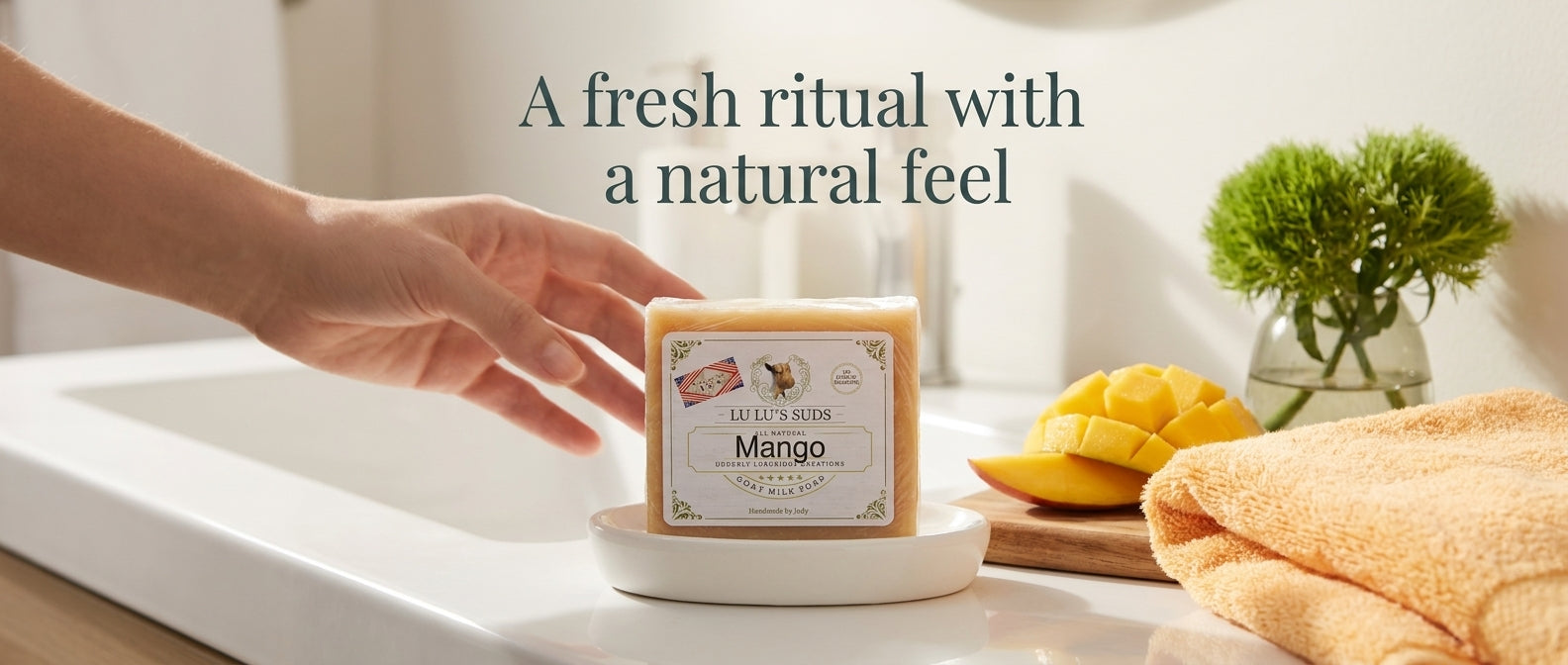 Mango Goat Milk Soap 5 oz.