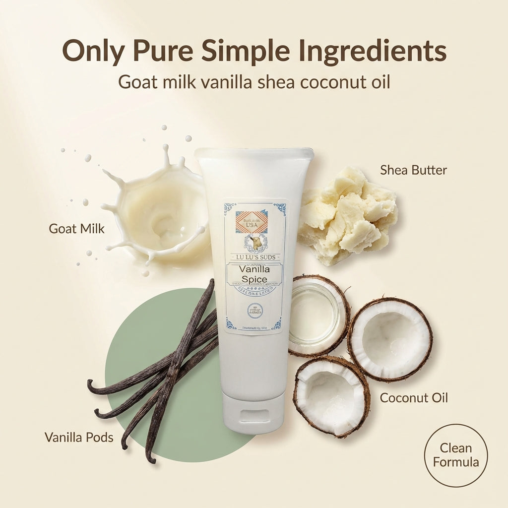 Vanilla Spice Goat Milk Lotion 4 oz.