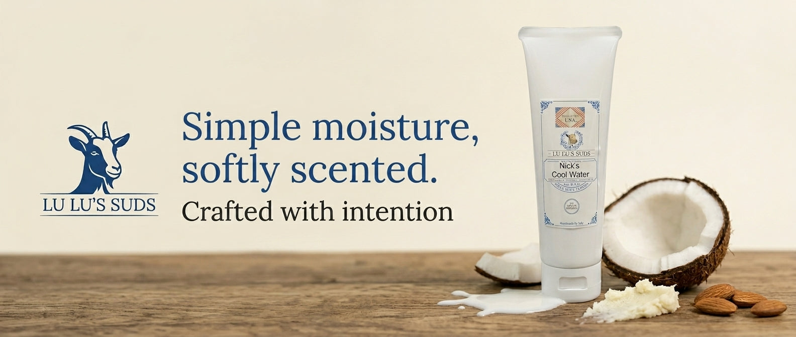Nick's Cool Water Goat Milk Lotion 4 oz.