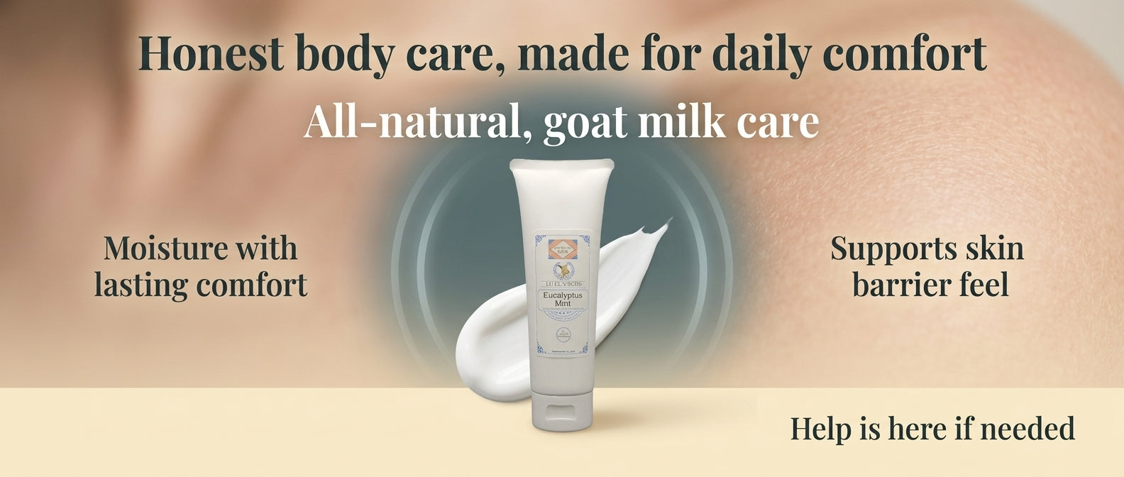 Eucalyptus Mint Goat Milk Lotion 4 oz.