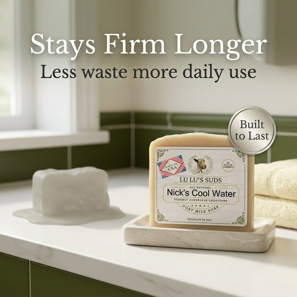 Nick's Cool Water Goat Milk Soap 5 oz.