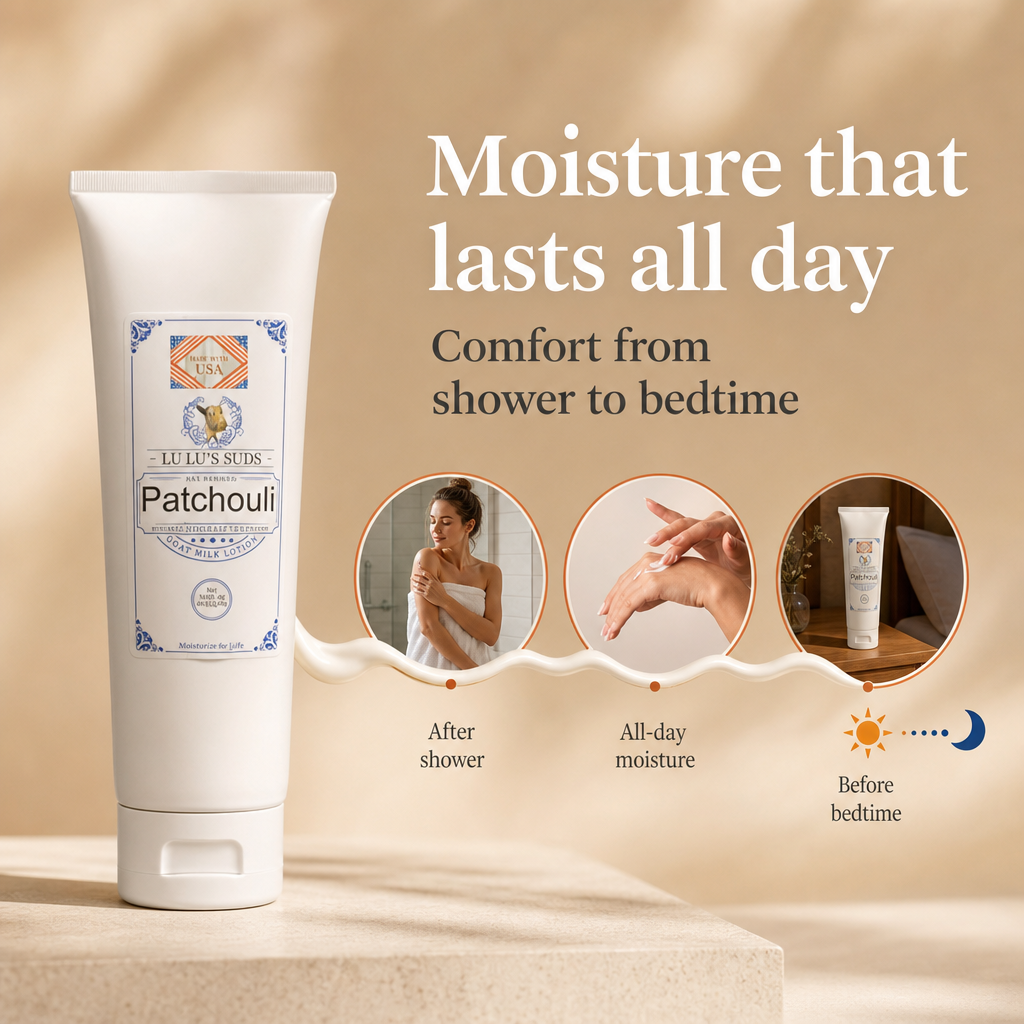 Patchouli Goat Milk Lotion 8 oz.