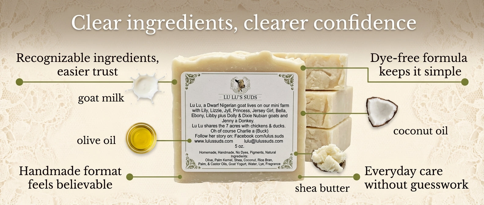 Sandalwood Goat Milk Soap 5 oz.