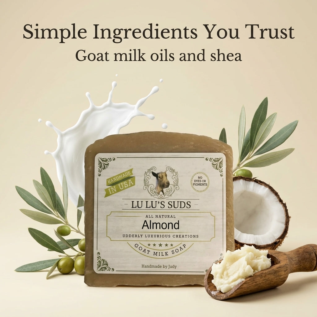 Almond Goat Milk Soap 5 oz.