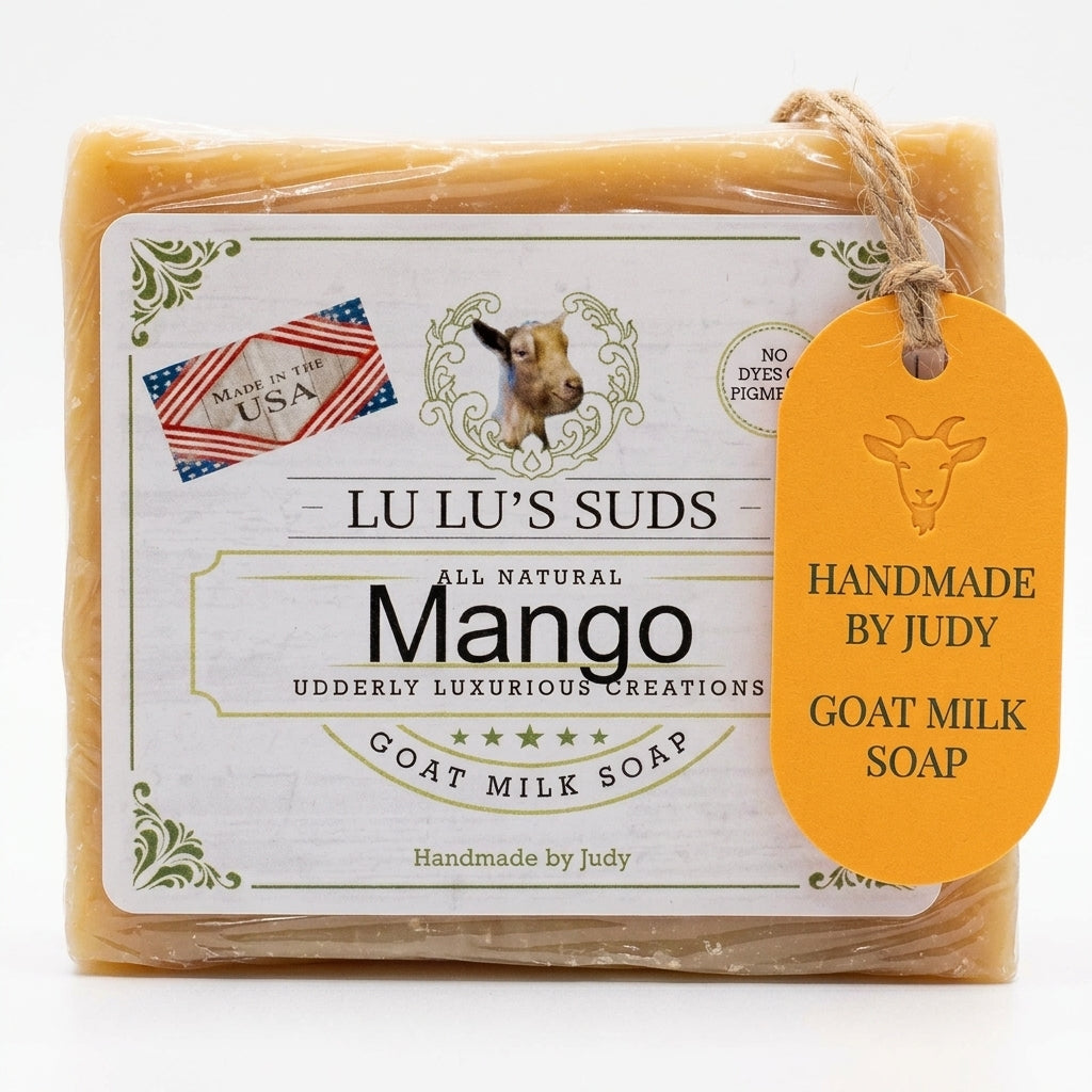 Mango Goat Milk Soap 5 oz.