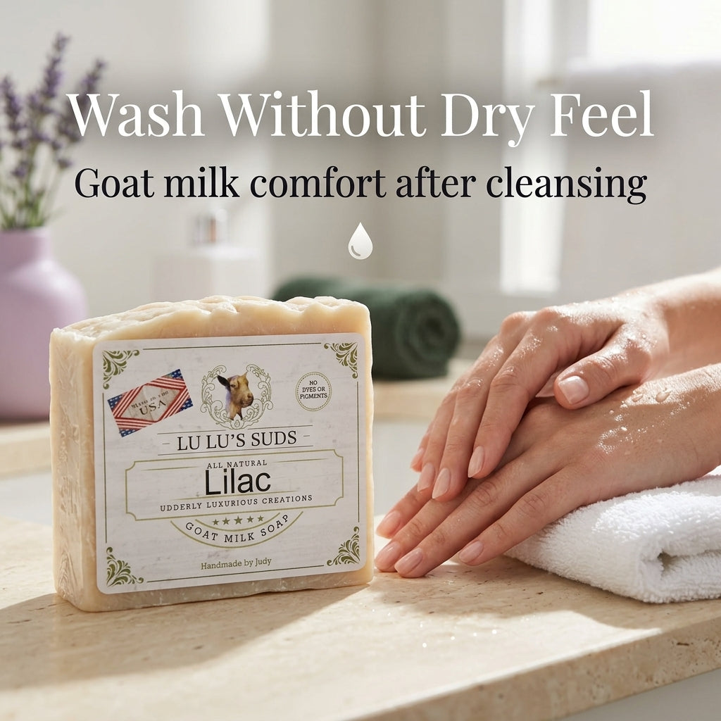 Lilac Goat Milk Soap 5 oz.