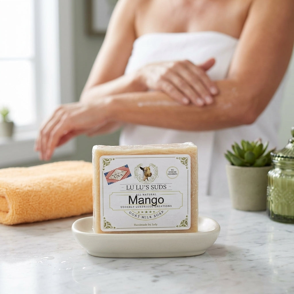 Mango Goat Milk Soap 5 oz.