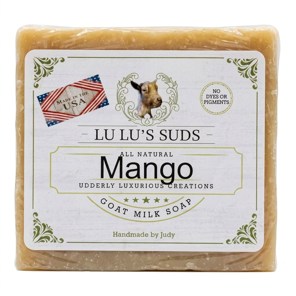 Mango Goat Milk Soap 5 oz.