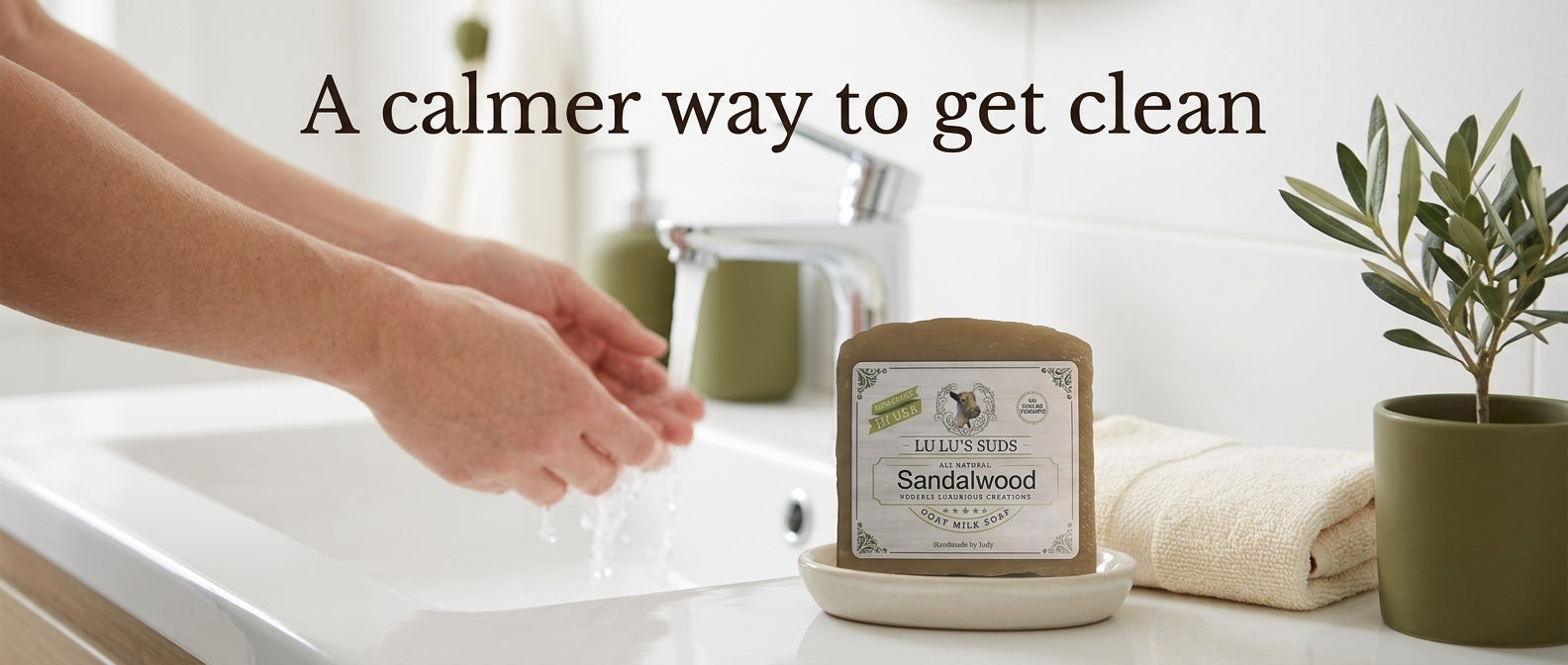 Sandalwood Goat Milk Soap 5 oz.