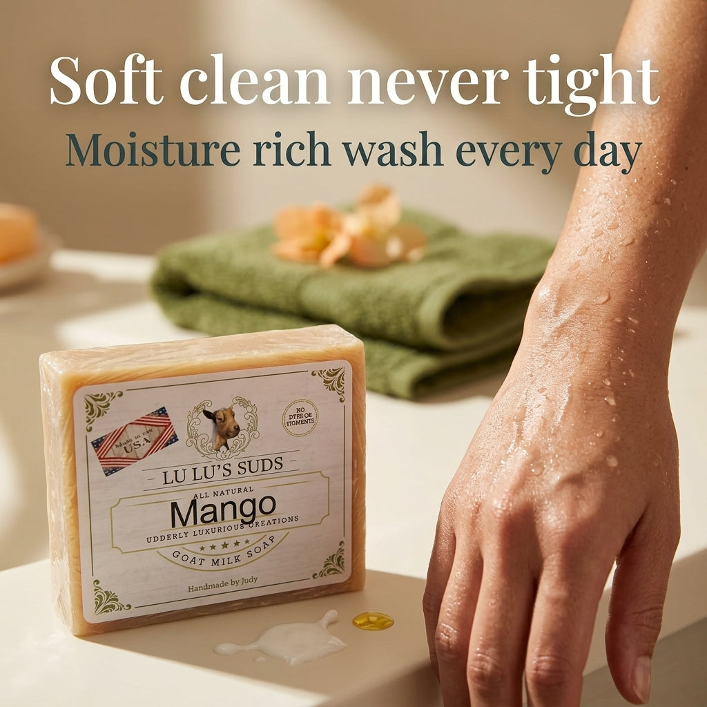 Mango Goat Milk Soap 5 oz.