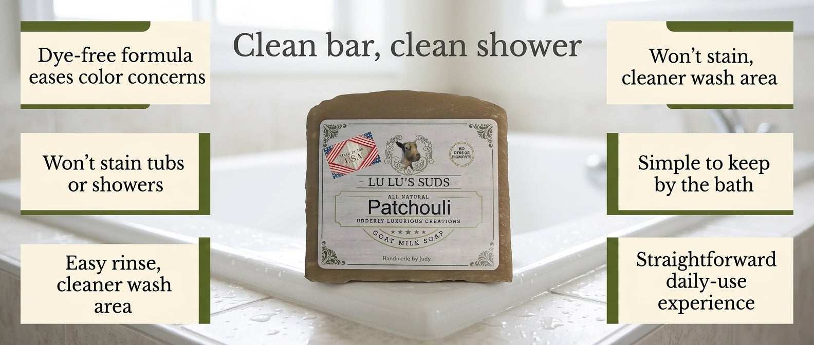Patchouli Goat Milk Soap 5 oz.