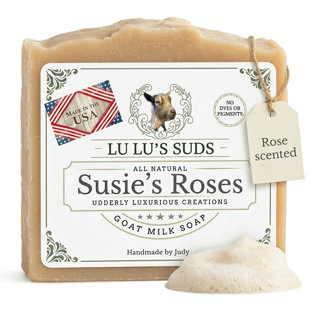 Susie's Roses Goat Milk Soap 5 oz.