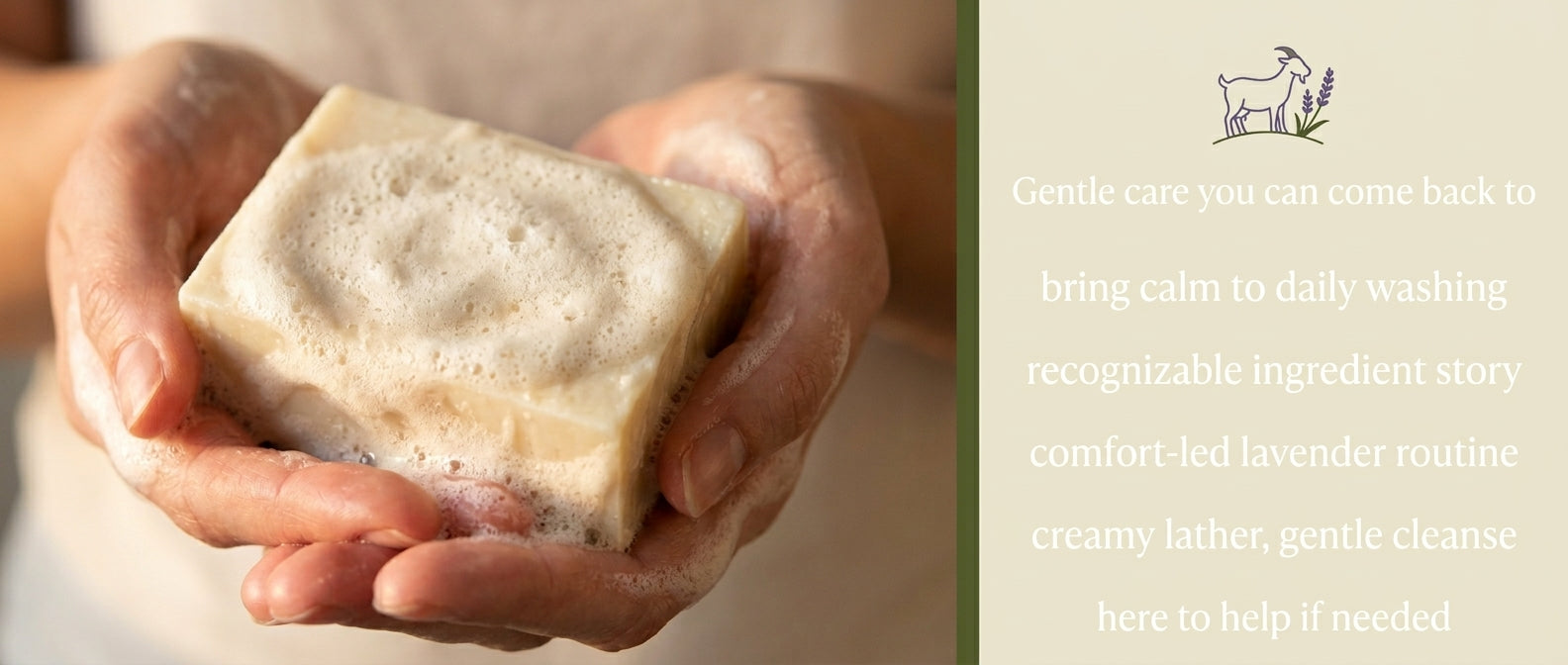 Lavender Goat Milk Soap 5 oz.