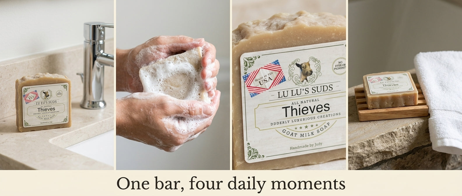 Thieves Goat Milk Soap 5 oz.