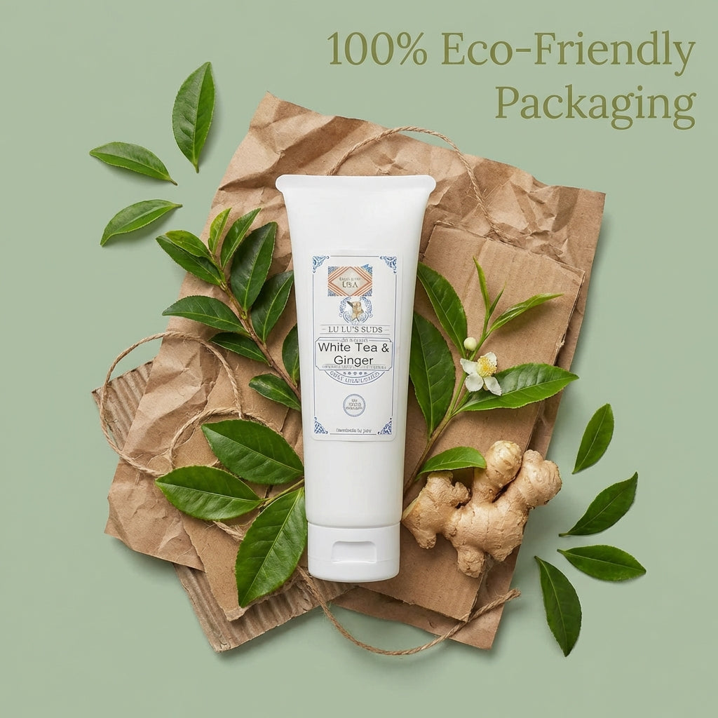 White Tea & Ginger Goat Milk Lotion 4 oz.