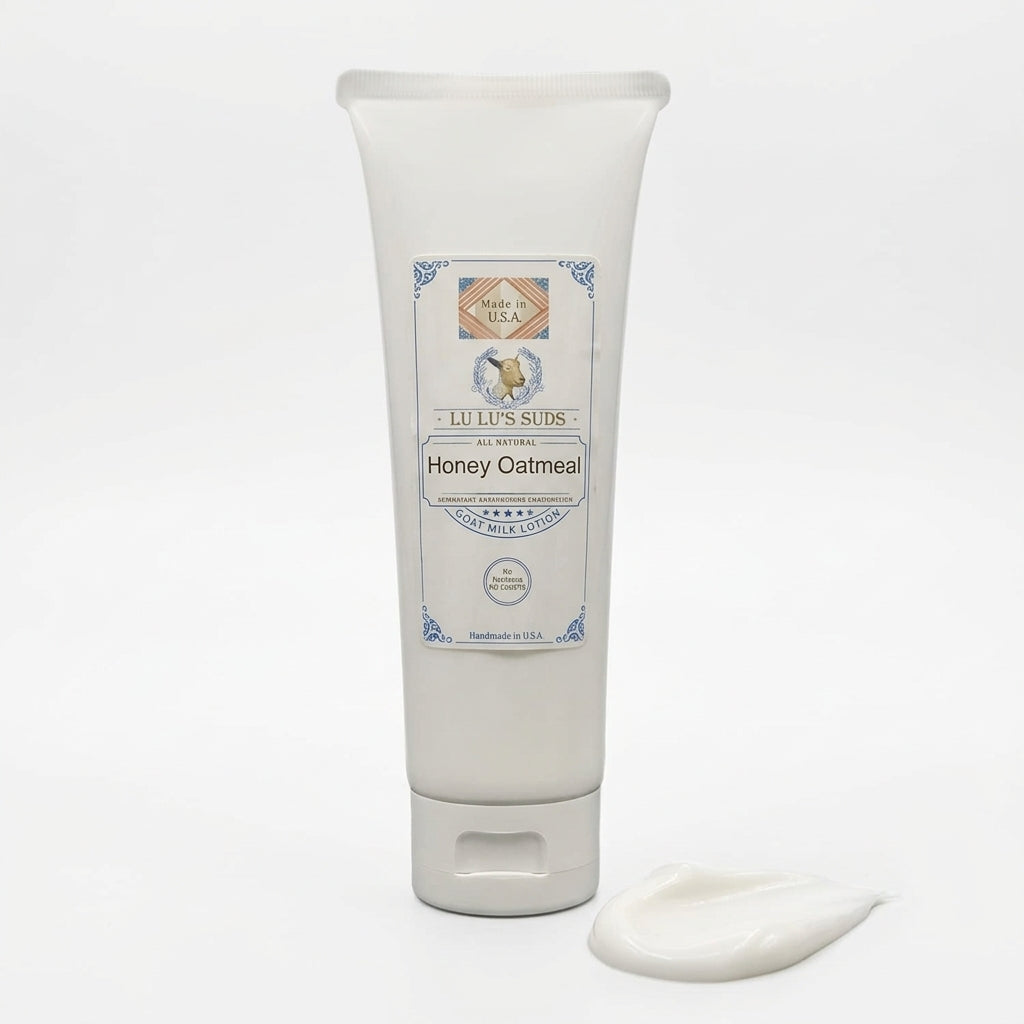 Honey Oatmeal Goat Milk Lotion 8 oz.