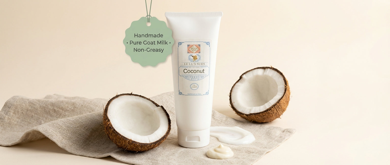 Coconut Goat Milk Lotion 8 oz.