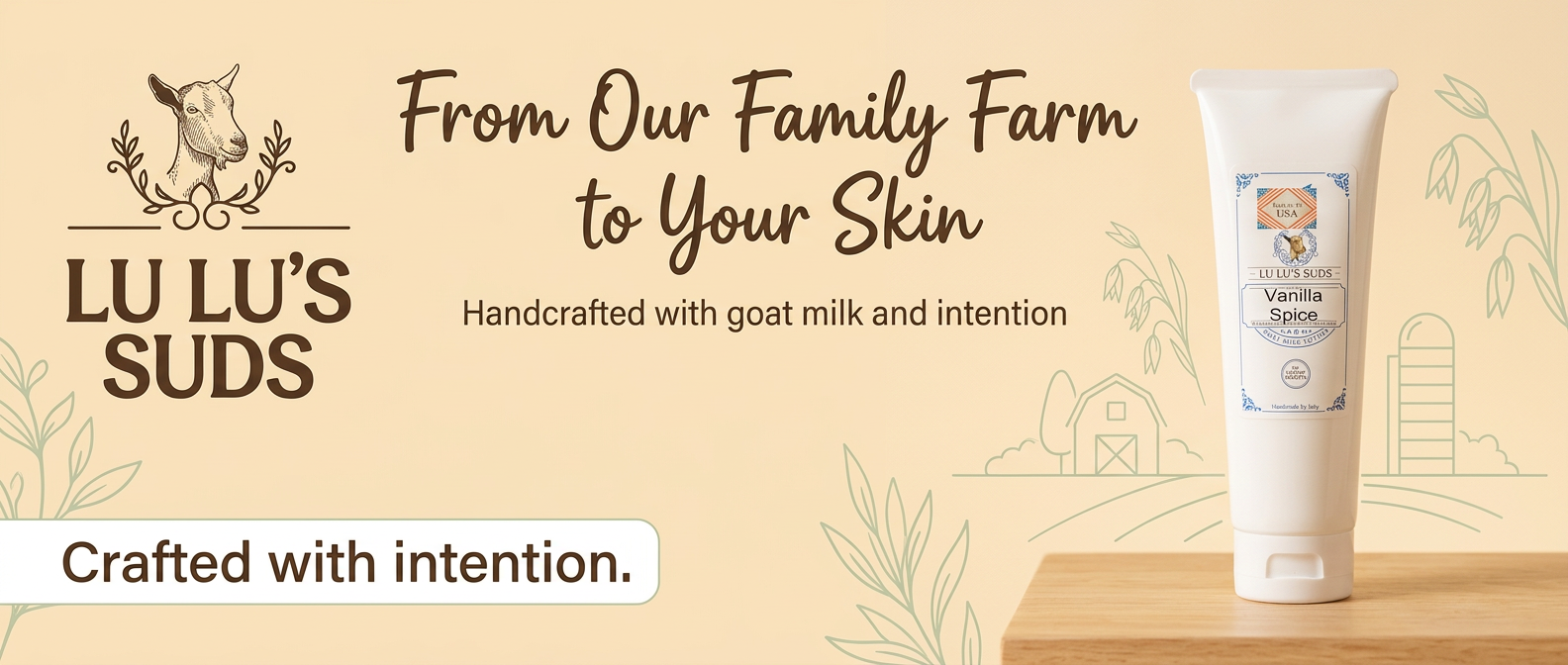 Vanilla Spice Goat Milk Lotion 4 oz.