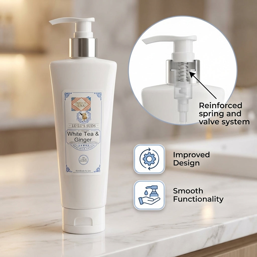 White Tea & Ginger Goat Milk Lotion 8 oz.