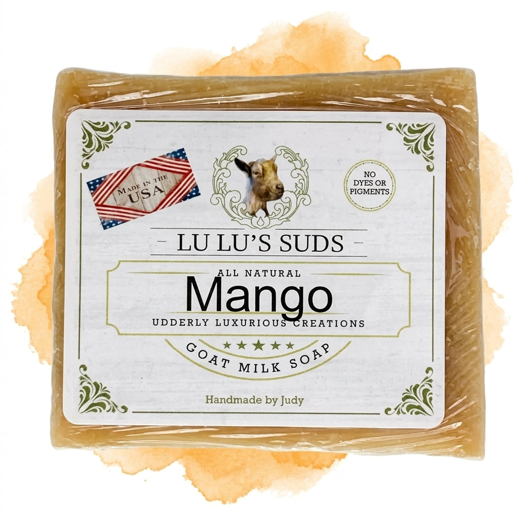 Mango Goat Milk Soap 5 oz.
