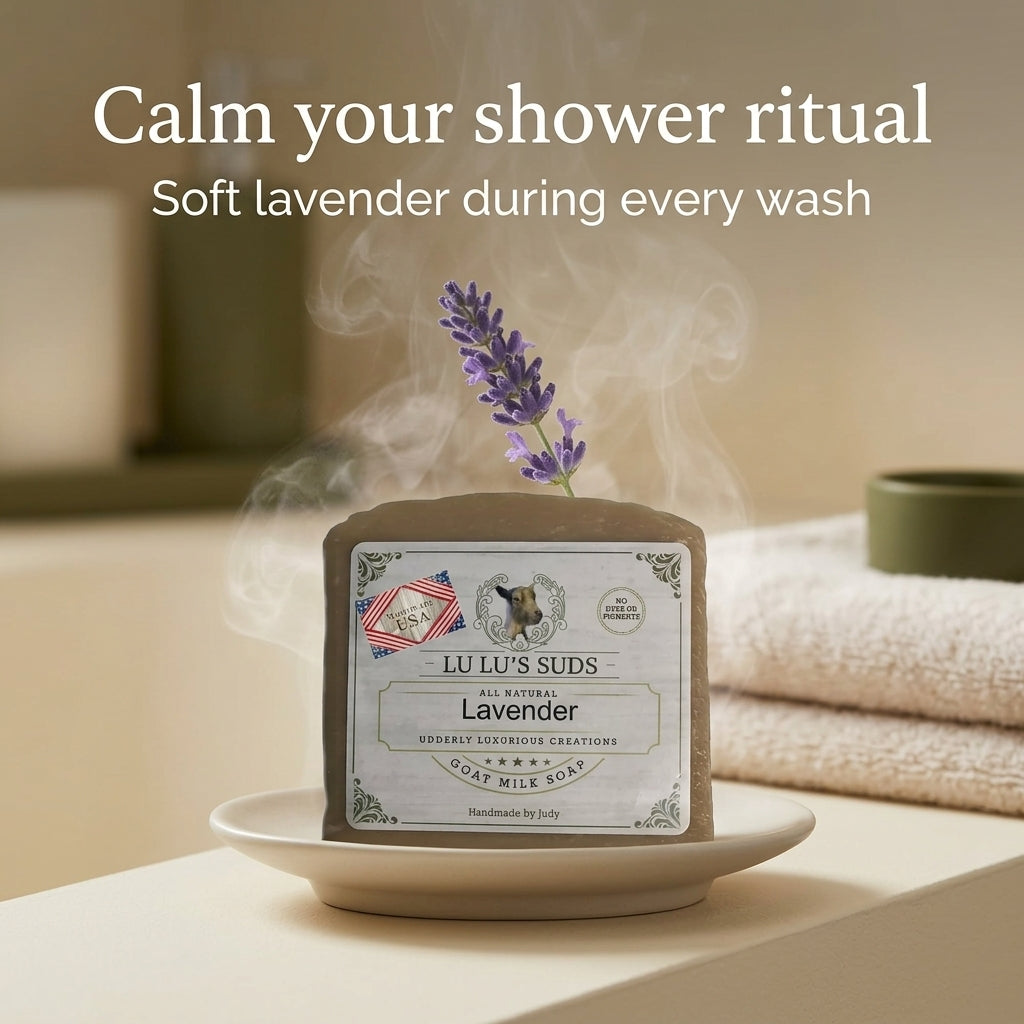Lavender Goat Milk Soap 5 oz.