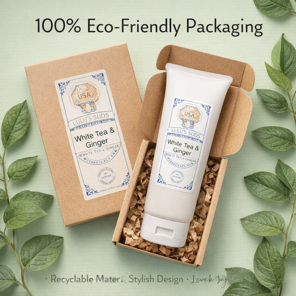 White Tea & Ginger Goat Milk Lotion 8 oz.