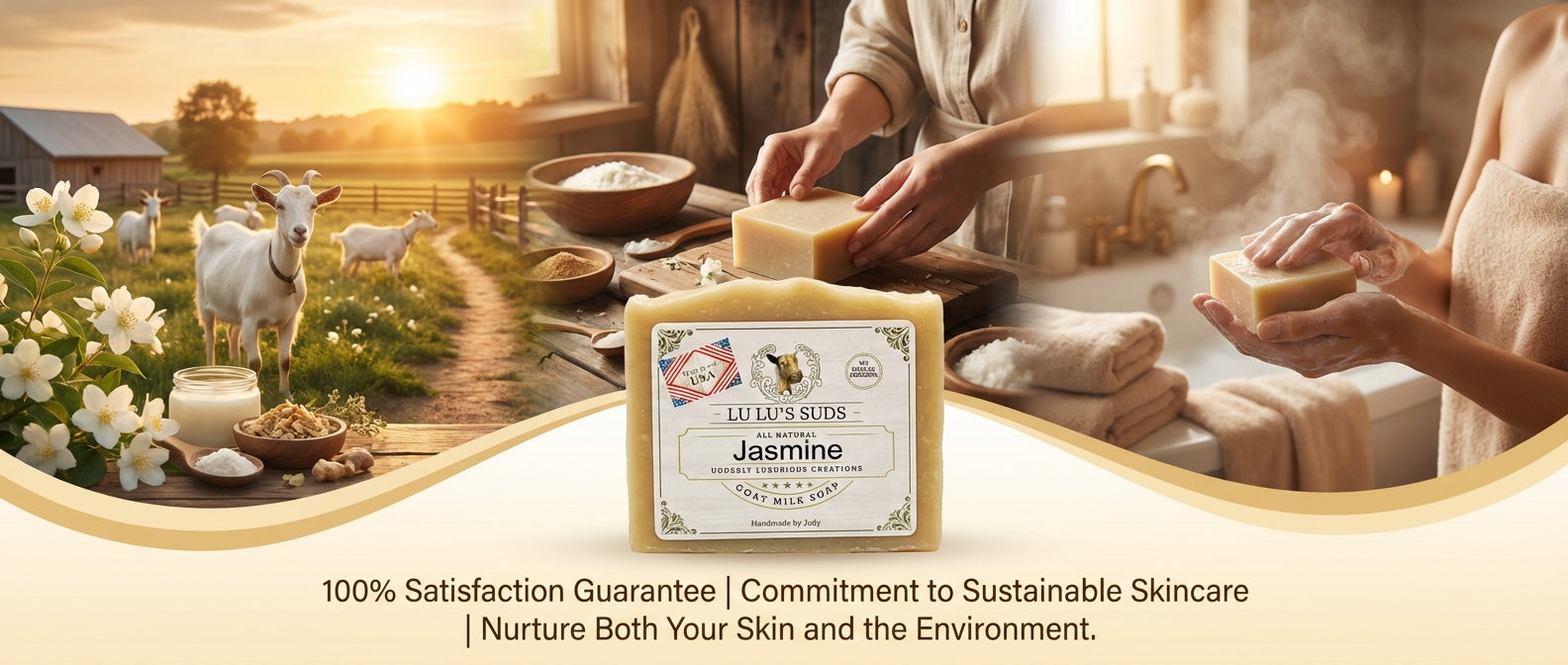 Jasmine Goat Milk Soap 5 oz.