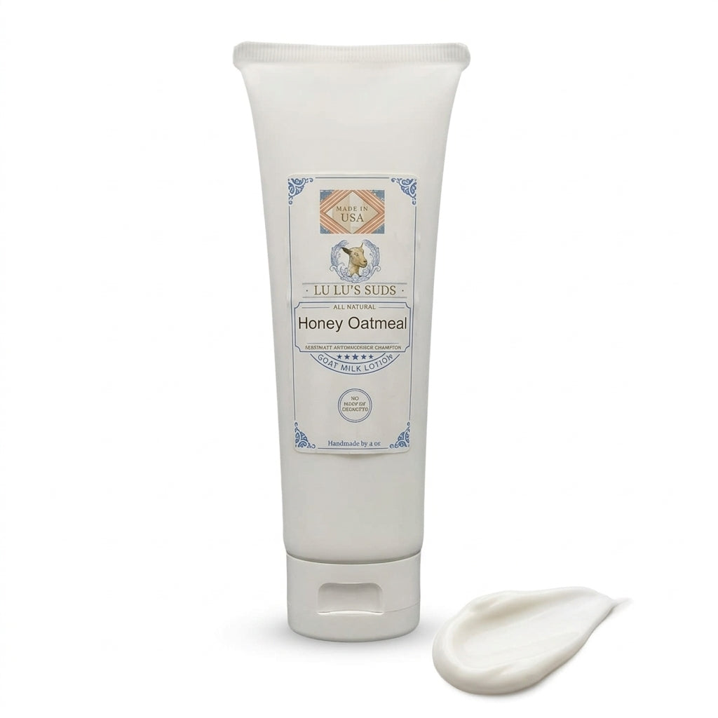 Honey Oatmeal Goat Milk Lotion 8 oz.