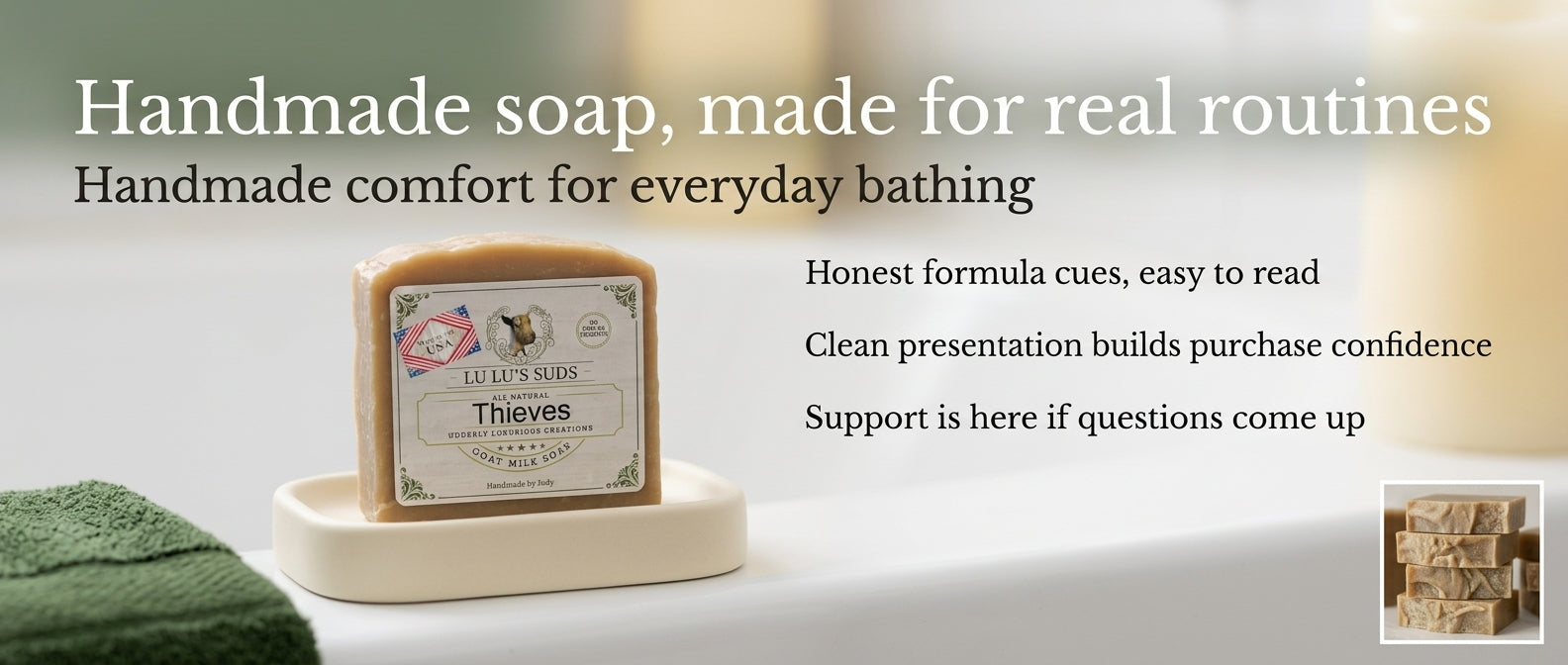 Thieves Goat Milk Soap 5 oz.