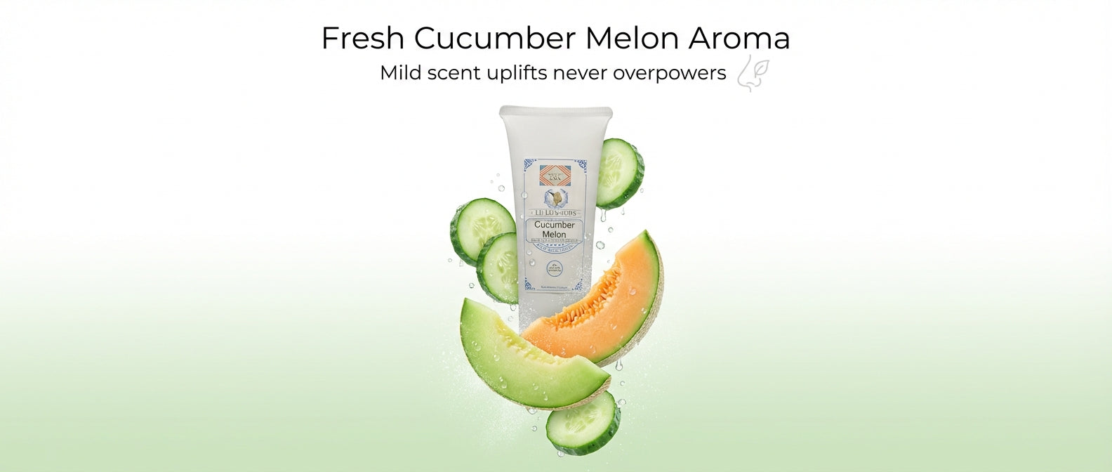 Cucumber Melon Goat Milk Lotion 4 oz.