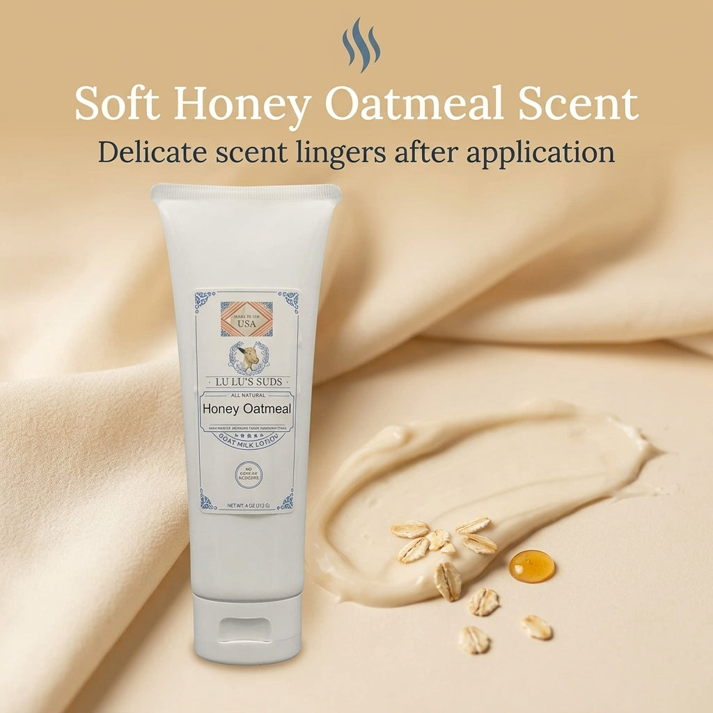 Honey Oatmeal Goat Milk Lotion 4 oz.