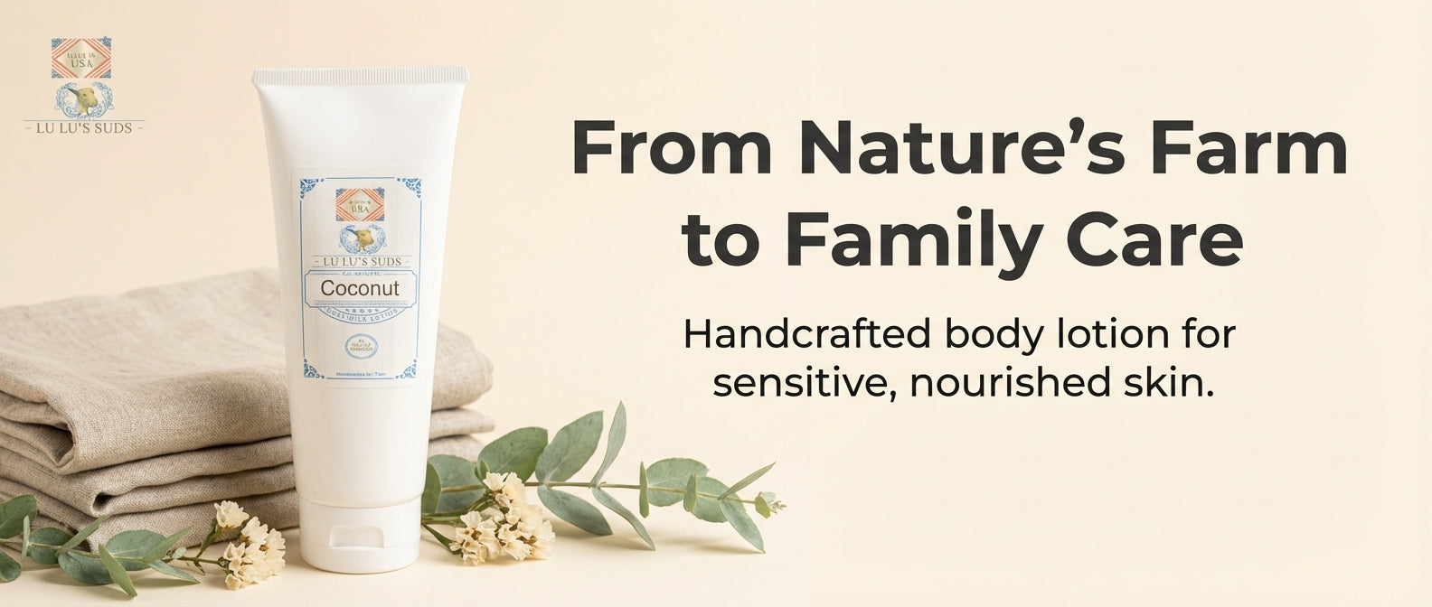 Coconut Goat Milk Lotion 4 oz.