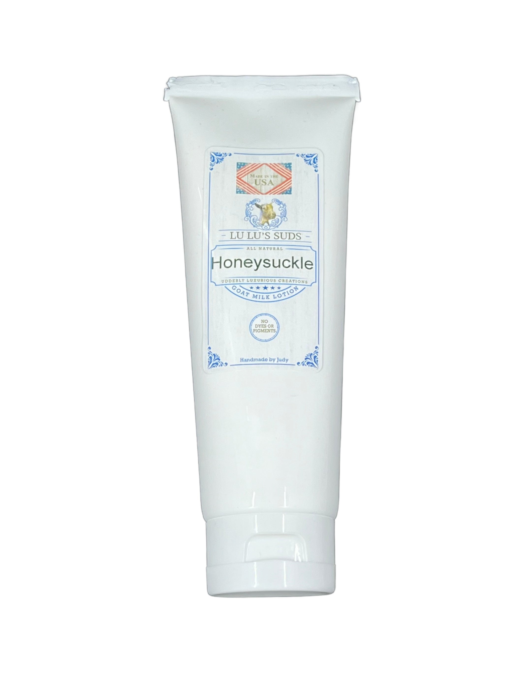 Honeysuckle Goat Milk Lotion 4 oz. | Lu Lu's Suds