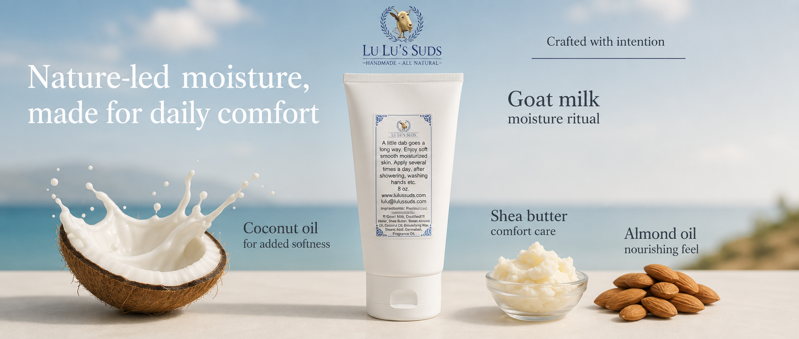 Parker's White Sands Goat Milk Lotion 4 oz.