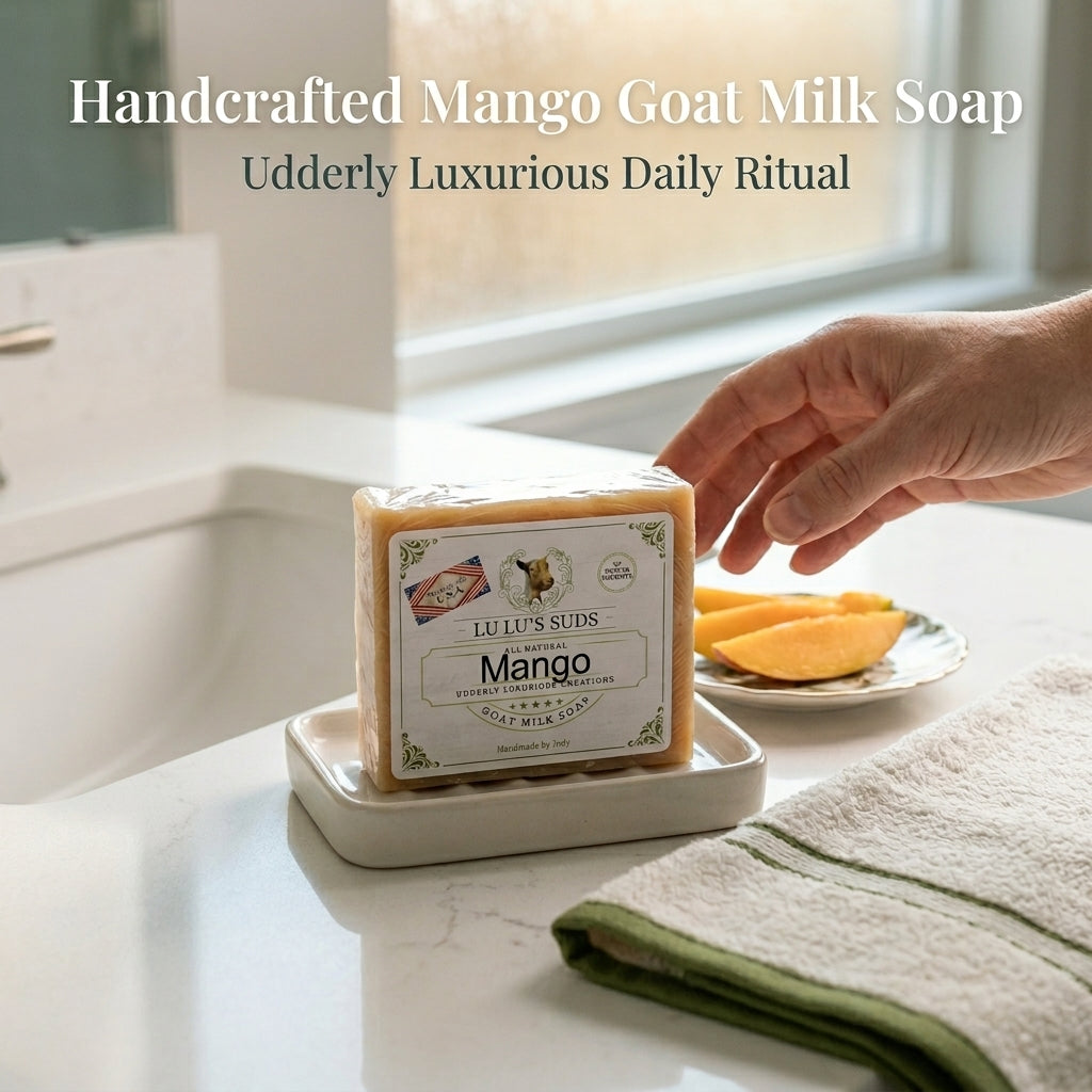 Mango Goat Milk Soap 5 oz.