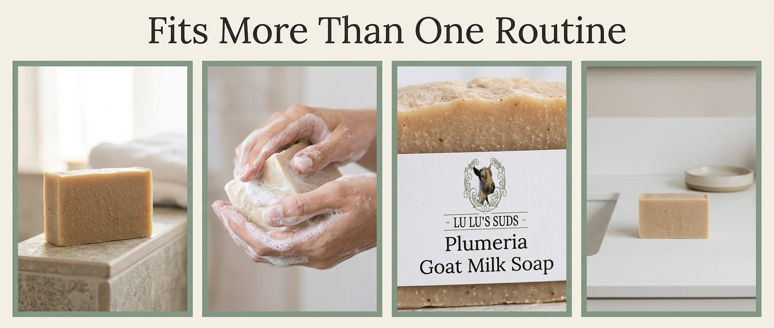 Plumeria Goat Milk Soap 5 oz.