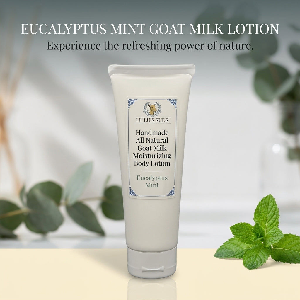 Eucalyptus Mint Goat Milk Lotion 4 oz.