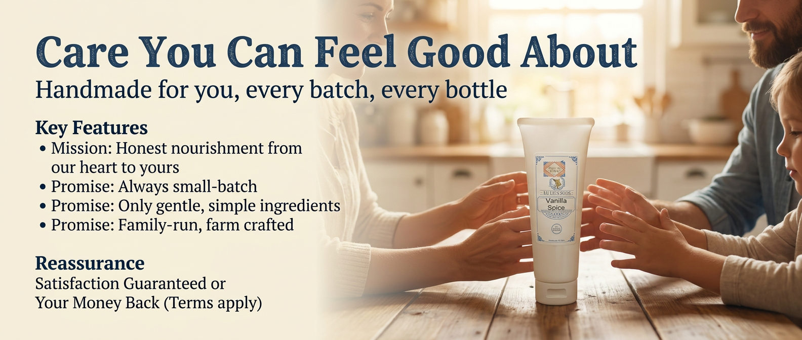 Vanilla Spice Goat Milk Lotion 8 oz.