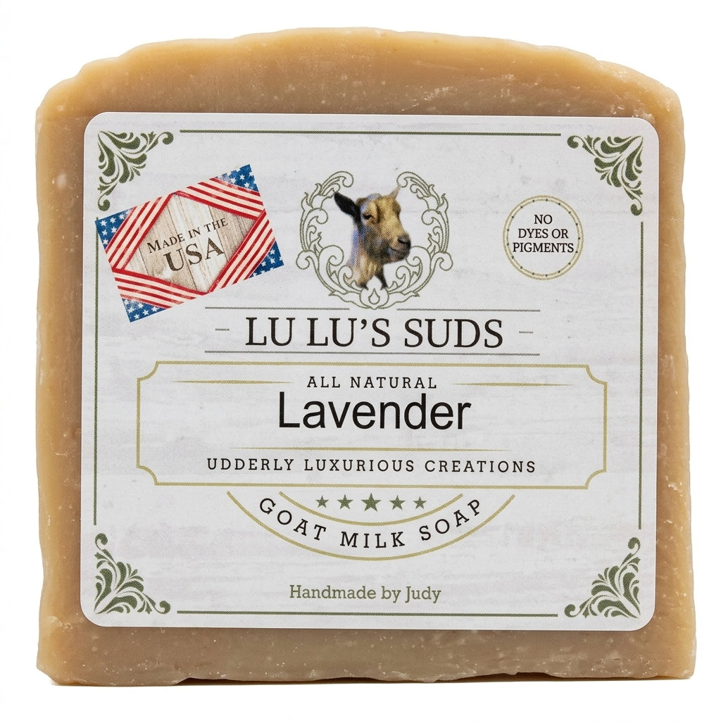 Lavender Goat Milk Soap 5 oz.