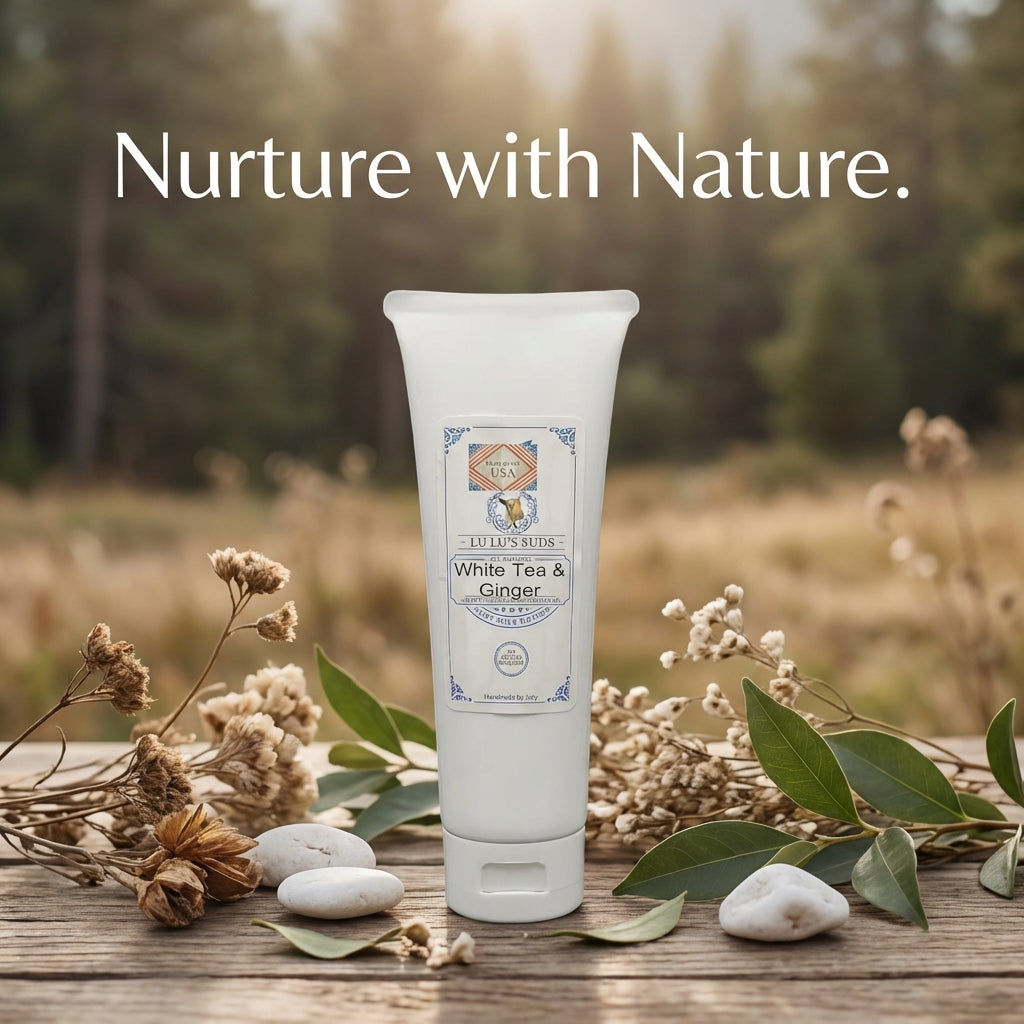 White Tea & Ginger Goat Milk Lotion 4 oz.