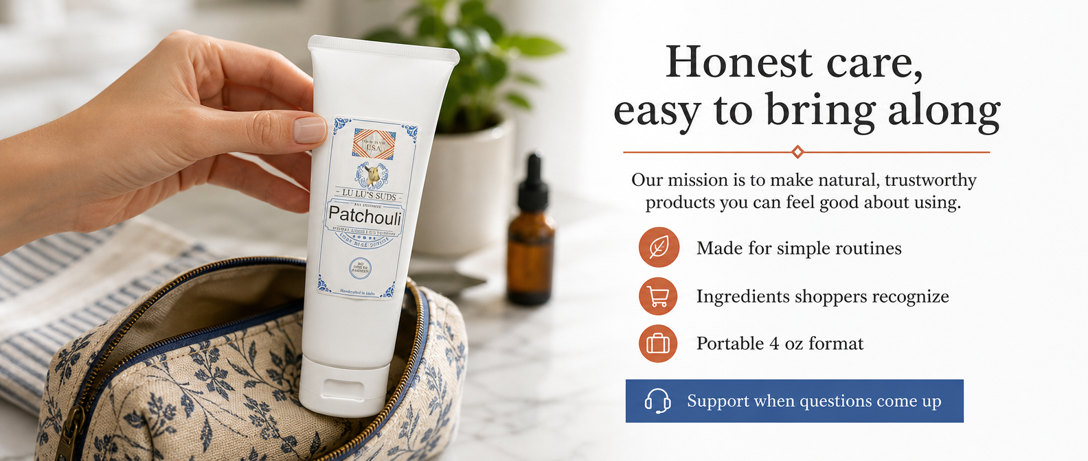 Patchouli Goat Milk Lotion 4 oz.
