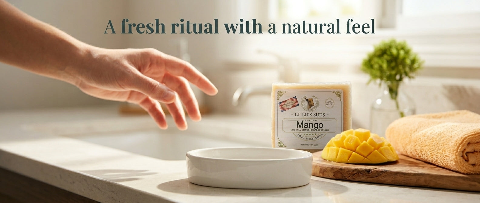 Mango Goat Milk Soap 5 oz.