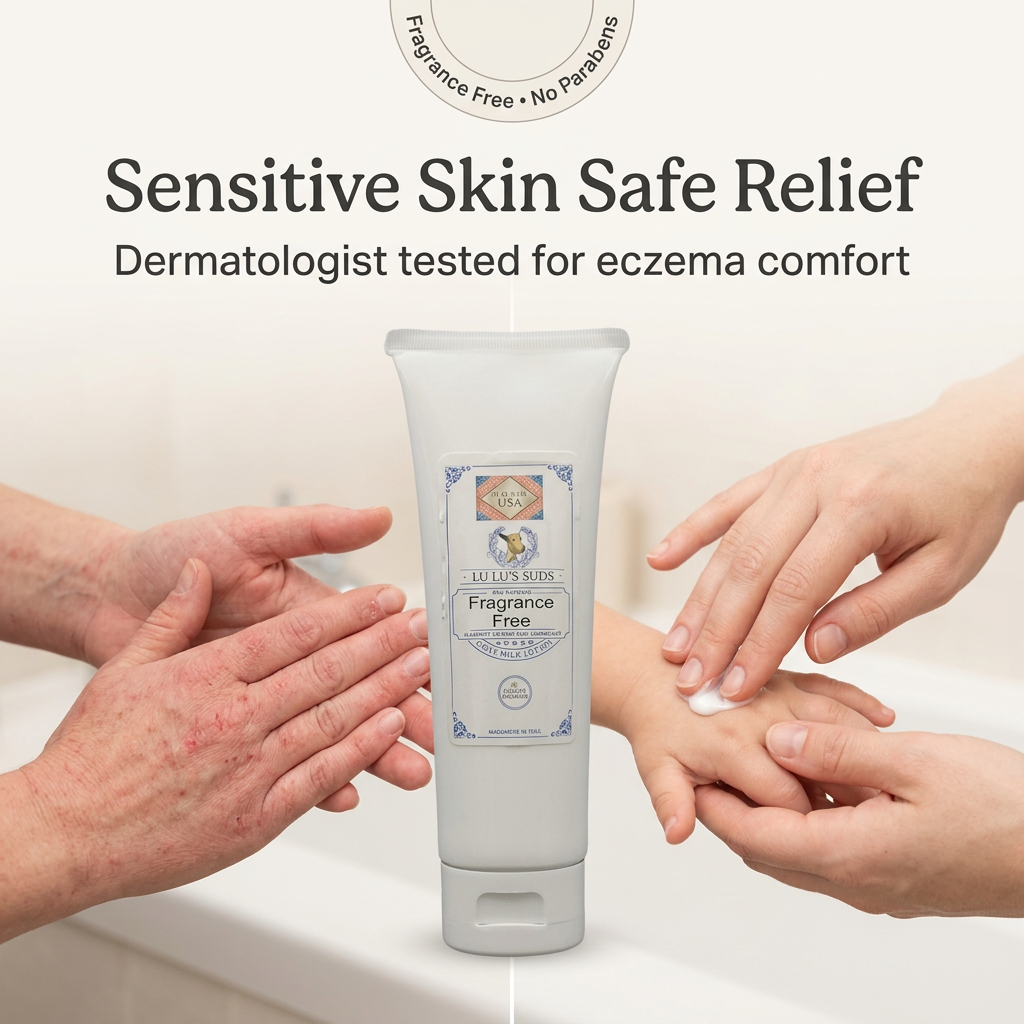 Fragrance Free Goat Milk Lotion 4 oz.